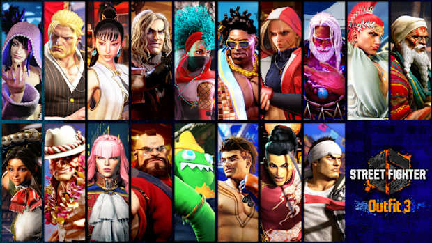 street fighter 6 outfit 3 announce